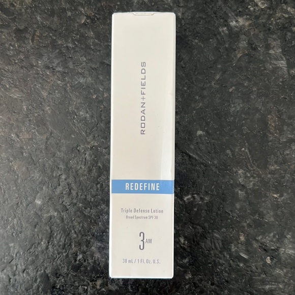 Rodan + Fields REDEFINE Triple Defense Lotion SPF 30 Step 3AM NIB! Exp 7/2027
